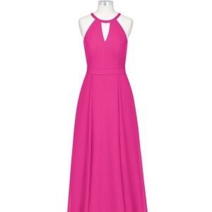 Azazie Fuschia Melody style dress. Never worn.